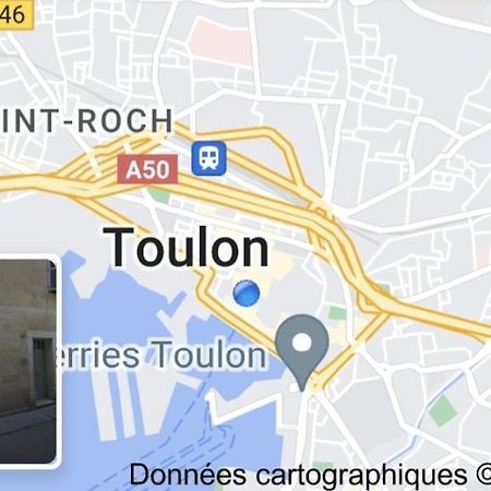 Appartement Chambre d'Hôtes sde, wc privé climatisé dans loft 80m2 Espace commun avec les habitants Salon et cuisine à Toulon Extérieur photo