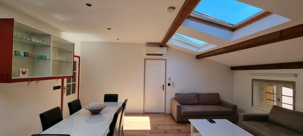 Appartement Chambre d'Hôtes sde, wc privé climatisé dans loft 80m2 Espace commun avec les habitants Salon et cuisine à Toulon Extérieur photo